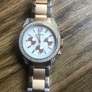 Fossil rose gold watch